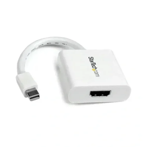 Adaptador Startech Mini DisplayPort a HDMI, Resolución 1920x1200, Blanco (MPN MDP2HDW, Cables, adaptadores y accesorios para pantallas) img-1