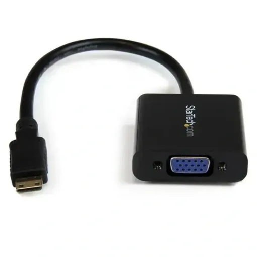 Adaptador Startech Mini HDMI a VGA, Compacto, Soporta 1080p (MPN MNHD2VGAE2, Cables, adaptadores y accesorios para pantallas) img-1