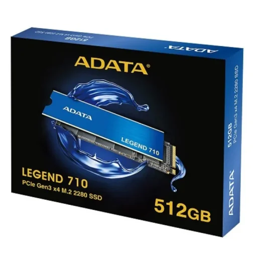 Disco Adata Ssd Legend 710 512Gb Pcie Gen3 Nvme M.2 (MPN ALEG-710-512GCS, Almacenamiento para PC) img-1