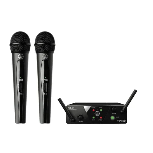 Akg Wms40 Mini Dual Vocal Set Bd Us45A/C (MPN WMS40MINI2 VOC BD US45A/C, Micrófonos) img-1