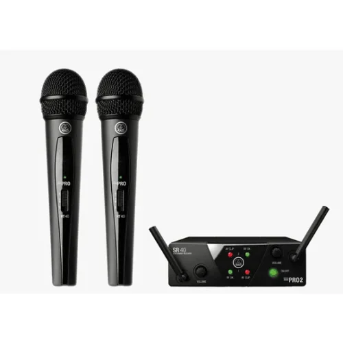 Akg Wms40 Mini Dual Vocal Set Us25A/C (MPN WMS40MIN2 VOC-SET US25A/C, Sistemas de audio) img-1