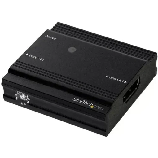 Amplificador Startech HDMI 4K a 60Hz, Extensión 35m, Multicanal, Negro (MPN HDBOOST4K, Cables, adaptadores y accesorios para pantallas) img-1