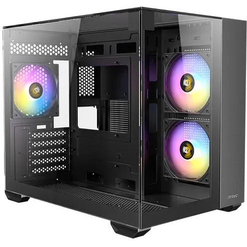 Antec Gabinete Gamer Cx600M Trio Argb (Micro Atx, Vidrio Templado Panorámico, 3 (MPN 0-761345-10139-4, Gabinetes para PC) img-1