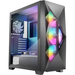 Antec Gabinete Gamer Df800 Flux Negro (Atx, Vidrio Templado, 5 Ventiladores (MPN 0-761345-80081-5, Gabinetes para PC) img-1