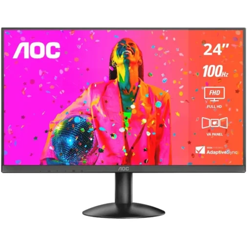 Aoc Monitor 24 Fhd 100Hz Panel Va (MPN 24B30HM2, Monitores) img-1