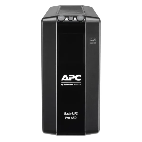 Apc By Schneider Electric Back-Ups Pro 650Va Tower Ups Tower Avr 12 Hour BR650MI img-1