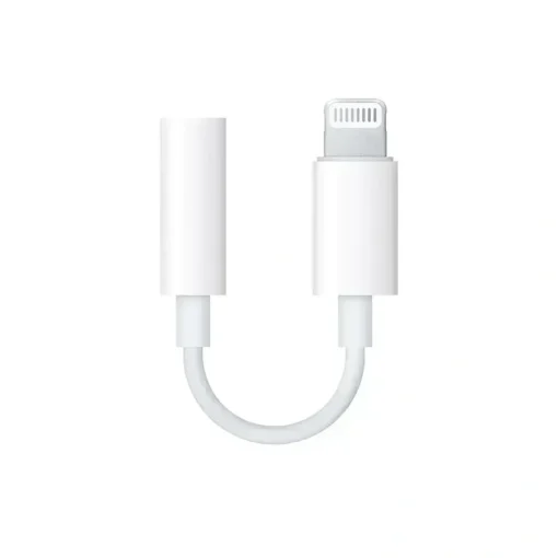 Apple Adaptador Lightning a Jack 3.5mm para iPhone y iPad Blanco (MPN MMX62AM/A, Cables y accesorios de audio) img-1