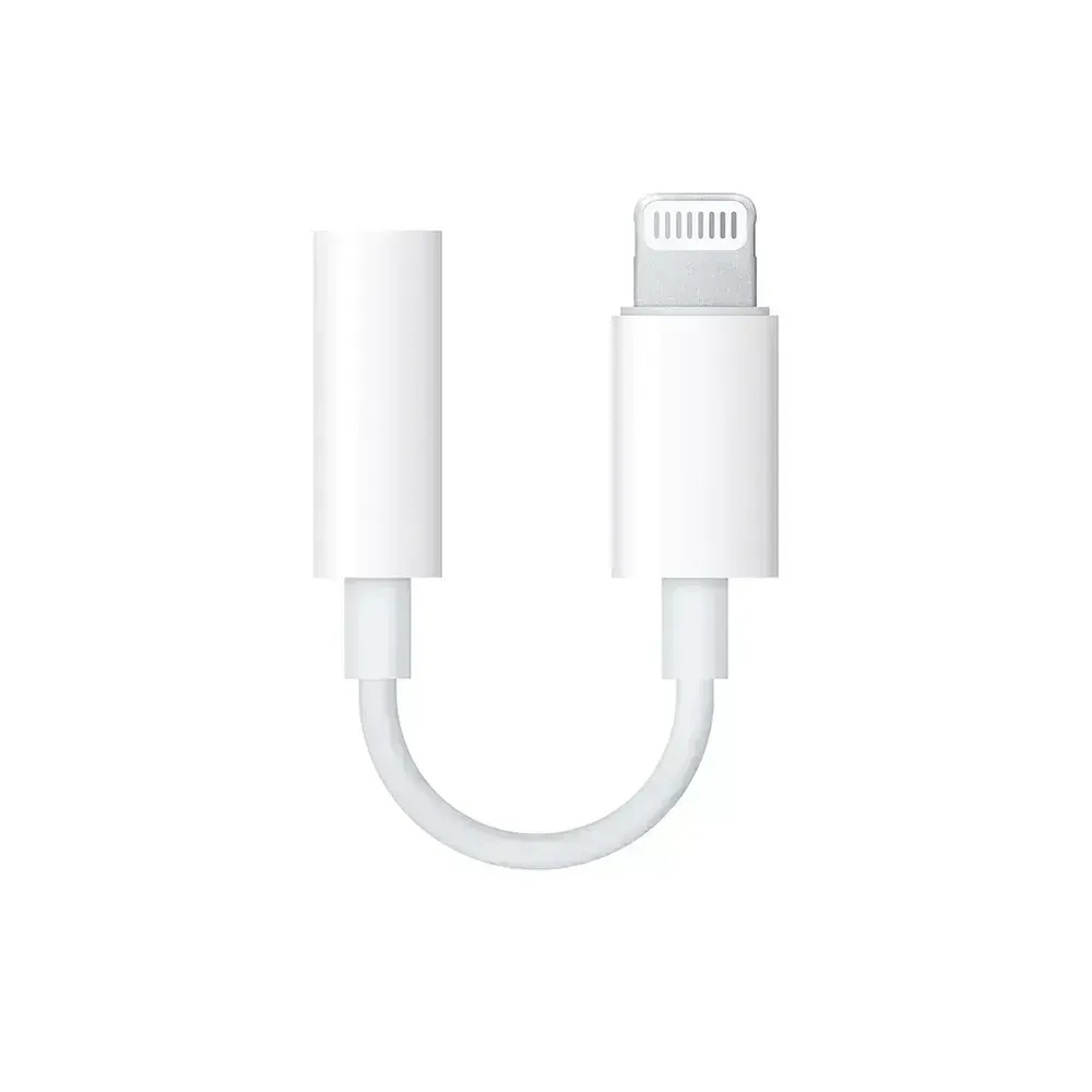 Compra Apple adaptador conector iPhone a entrada Jack 3,5 mm