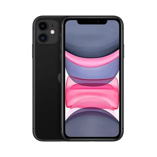 iPhone 11 Apple, 64GB, Negro, 6.1" LCD, Dual Cámara, iOS 14 (MPN MHDA3LZ/A, Celulares) img-1