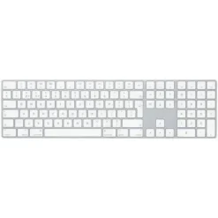 Apple Teclado Magic Inalámbrico Conectividad Español Blanco Tijeras Llave De MQ052E/A img-1