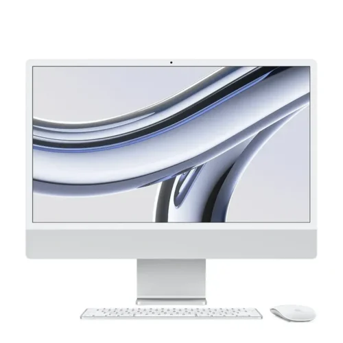 Apple iMac Retina 4.5K 24" / M3 / 8C CPU / 8C GPU / 8GB RAM / 256GB SSD Silver (MPN MQR93CI/A, All In One (Todo en Uno)) img-1