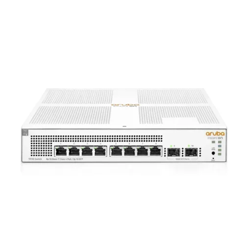 Aruba Switch Administrable Instant On 1930 8G Class4 Poe 2Sfp 124W Switch 8 JL681A