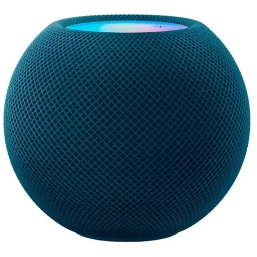 Asistente Virtual Apple Homepod Mini, Audio 360º, Cancelación Ruido, Azul (MPN MJ2C3CI/A, Sistemas de audio) img-1