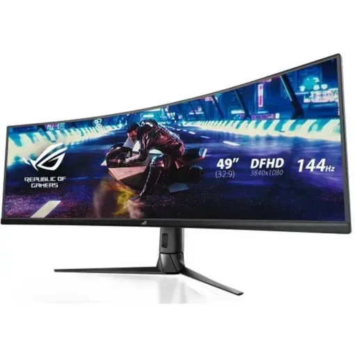 Asus Monitor Gamer Ultrawide Rog Strix De 49", Dfhd, Panel Va, 144Hz, 4Ms (MPN XG49VQ, Monitores) img-1