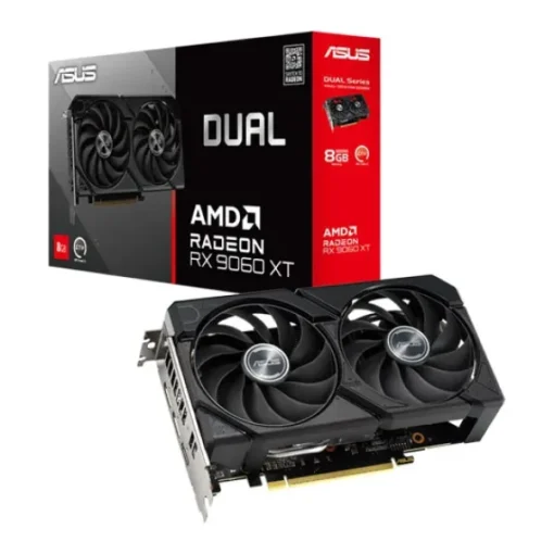 Asus Pci Express 4.0 Amd Amd Radeon Rx 6600 Xt Gddr6 Sdram Hdmi / Disp (MPN DUAL-RX9060XT-8G, Tarjetas gráficas para PC) img-1