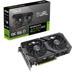 Tarjeta Gráfica ASUS Dual GeForce RTX 4070 SUPER EVO OC Edition 12GB GDDR6X DUAL-RTX4070S-O12G-EVO img-1