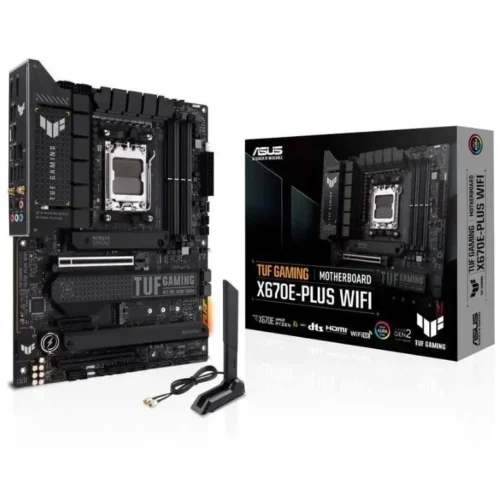 Asus Placa Base Atx Socket Am5 Amd X670 Chipset Usb 3.2 Gen 1, Usb 3.2 Gen 2 TUF GAMING X670E-PLUS WIFI img-1