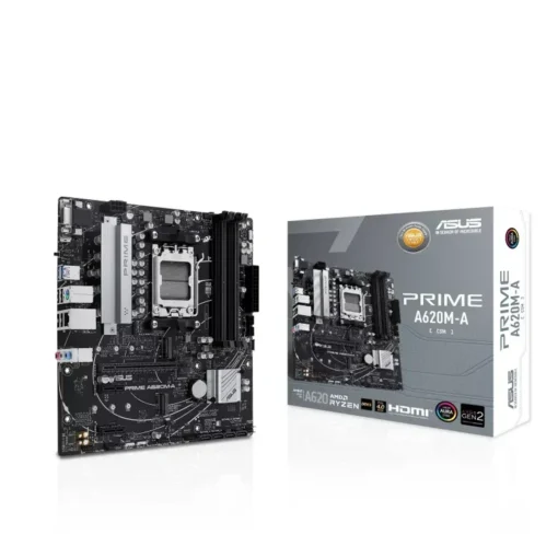 Asus Placa Madre Micro Atx, Socket Am5, Amd A620 Chipset, Usb 3.2 Gen (MPN PRIME A620M-A-CSM, Placas madres para PC) img-1