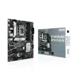 Asus Placa Madre Intel LGA 1700 ATX PCIe 5.0 (MPN PRIME H770-PLUS D4, Placas madres para PC) img-1