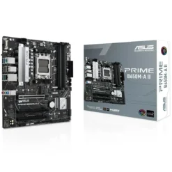 Asus Placa Madre Prime B650M-A Ax Ii (Am5, Ddr5 4800/6400+Mhz, M.2 X2, Microatx (MPN PRIME B650M-AAXII, Placas madres para PC) img-1