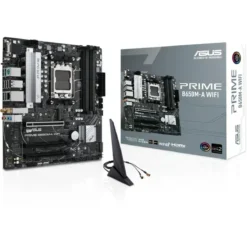 Asus Placa Madre , Socket Am5, Pcie 5.0 M.2, Realtek 2.5Gb Ethernet, Wi-Fi 6 (MPN PRIME B650M-A WIFI, Placas madres para PC) img-1