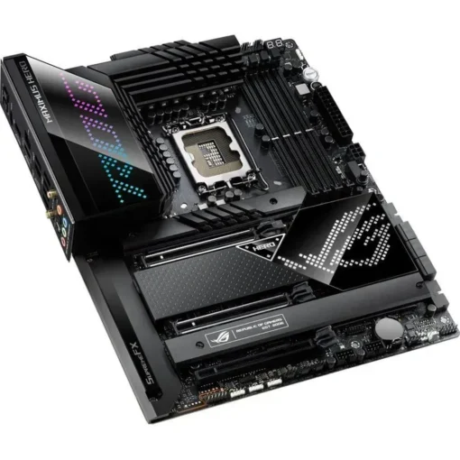 Asus Placa Madre , Socket Lga1700, Ddr5 4800/6400Mhz, M.2 X5, Wifi, Rgb, Atx (MPN ROG MAXIMUS Z690 HERO, Placas madres para PC) img-1