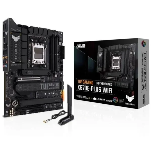 Asus Placa Madre Tuf Gaming X670-3 Plus Wifi, Am5, Ddr5, M.2 5.0, Pci-E 5.0 TUF GAMING X670E-PLUS WIF img-1