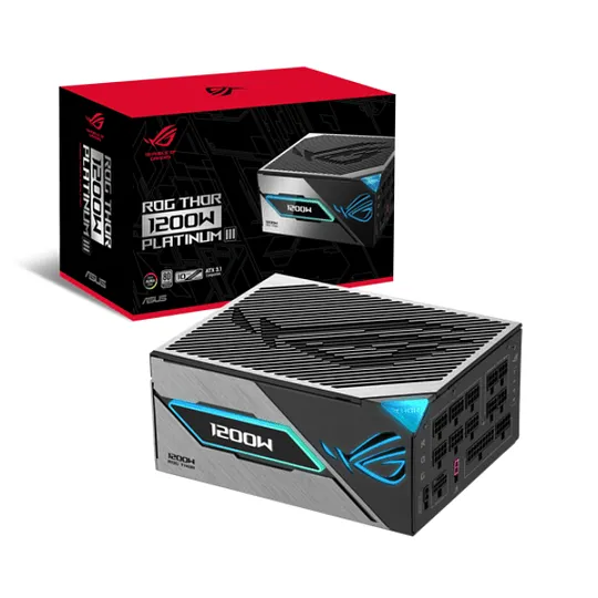 Asus Power Supply Rog-Thor-1200P3-Gaming (MPN 90YE00V2-B0AA00, Fuentes de poder para PC) img-1