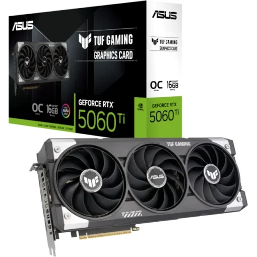 Asus T/Video Tu Rtx-5060Ti O16Gb Gddr7 1 Hdmi 3 Dp (MPN TUF-RTX5060TI-O16G-GAMING, Tarjetas gráficas para PC) img-1