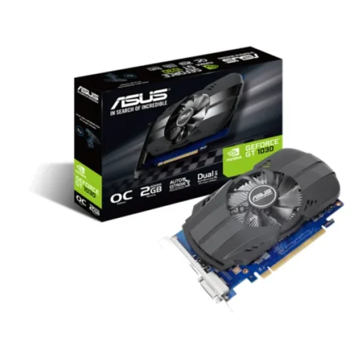 Tarjeta Video Asus GT 1030, 2GB GDDR5, PCIe 3.0, HDMI/DVI (MPN 90YV0AU0-MVAA00, Tarjetas gráficas para PC) img-1