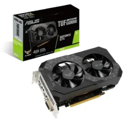 Asus Tarjeta De Vídeo Tuf Gtx 1650 Oc Edition De 4Gb Gddr6 (MPN TUF-GTX1650-4GD6-P-GAMING, Tarjetas gráficas para PC) img-1