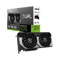 Asus Tarjeta De Video Dual Geforce Rtx 5070 Oc Edition, 12Gb Gddr7, 192-Bit (MPN DUAL-RTX5070-O12G, Tarjetas gráficas para PC) img-1