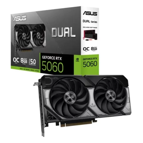 Asus Tarjeta De Video Dual Rtx5060 O8Gb Evo (MPN 90YV0NS0-M0AA00, Tarjetas gráficas para PC) img-1