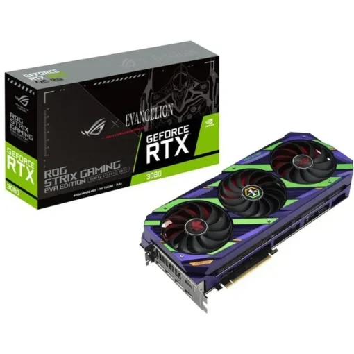Asus Tarjeta De Video Rog Strix Rtx 3080 Oc Eva Edition, 12Gb Gddr6X, Pcie 4.0 (MPN ROG-STRIX-RTX3080-O12G-EVA, Tarjetas gráficas para PC) img-1