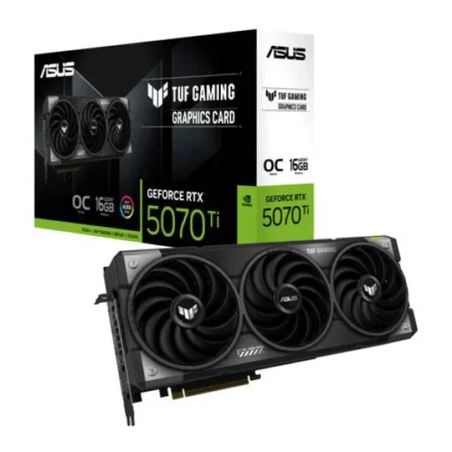 Asus Tarjeta De Video Tuf Gaming Geforce Rtx 5070Ti 16Gb 256Bit Gddr7 Oc Edition (MPN 90YV0MD0-M0AA00, Tarjetas gráficas para PC) img-1