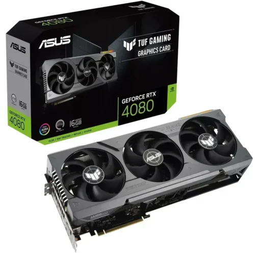 Asus Tarjeta De Video Tuf Gaming Rtx4080, 16Gb Gddr6X Pcie 4.0, Gpu Tweak Iii (MPN TUF-RTX4080-16G-GAMING, Tarjetas gráficas para PC) img-1