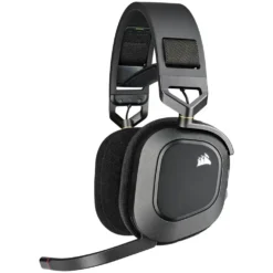 Audífonos Gamer Inalámbricos Corsair HS80 RGB Premium Gaming Carbon CA-9011235-NA img-1