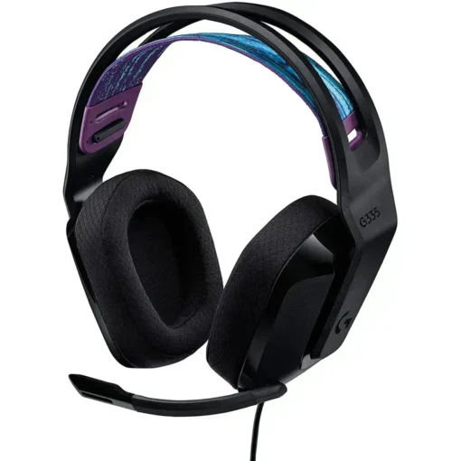 Audífonos Gamer Logitech G335 Negros 3.5mm Audio Jack Multi-Plataforma (MPN 981-000977, Audífonos) img-1
