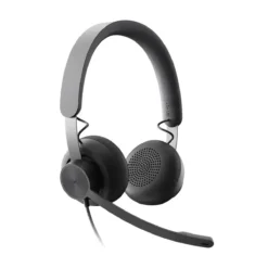 Audífonos Profesionales Logitech Zone USB-C, USB-A, Transductores Premium (MPN 981-000876, Audífonos) img-1