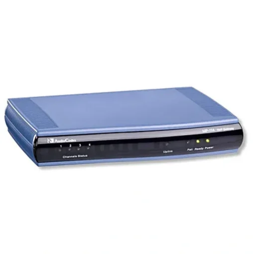 Audiocodes MediaPack 114, 4 FXS, Montaje en rack, Soporta SIP/H.323/MGCP (MPN MP114/4S/SIP, Switches de red) img-1
