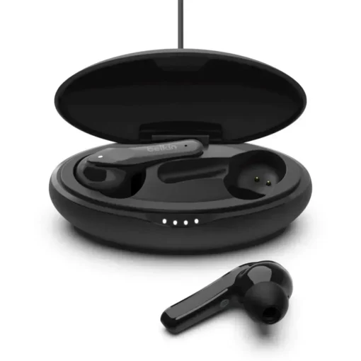 Belkin Audífonos Tws Soundform Move, Bluetooth, Ipx5, Autonomía 5 Horas Y (MPN PAC001BTBK-GR, Audífonos) img-1