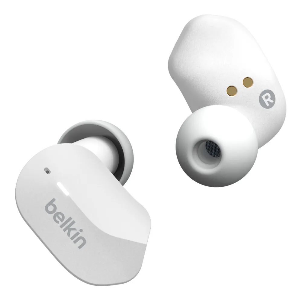 Belkin Audifonos Inalambricos Soundform Tws In-Ear Bluetooth Blanco P/N AUC001BTWH