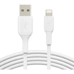 Belkin Boost Charge Cable Lightning Lightning (M) A Usb (M) 1 M Blanco Para (MPN CAA001BT1MWH, Accesorios para portátiles) img-1