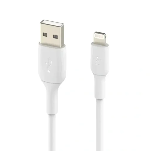 Belkin Boost Charge Cable Lightning Lightning (M) A Usb (M) 3 M Blanco Para (MPN CAA001BT3MWH, Accesorios para portátiles) img-1