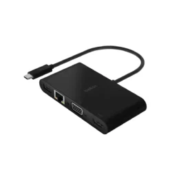Belkin Docking Multiconexiones Multimedia + Charge Adapter Usb-C Vga, Hdmi (MPN AVC004BTBK, Accesorios para portátiles) img-1