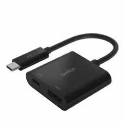 Belkin Usb-C To Hdmi + Charge Adapter Conversor De Interfaz De Vídeo Hdmi / Usb (MPN AVC002BTBK, Accesorios para portátiles) img-1