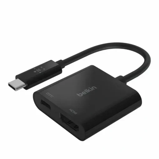 Belkin Usb-C To Hdmi + Charge Adapter Conversor De Interfaz De Vídeo Hdmi / Usb (MPN AVC002BTBK, Accesorios para portátiles) img-1