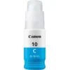 Botella de Tinta Canon GI-10 Cian, para Pixma G5010/G6010, Alta Capacidad (MPN 3391C001, Suministros para impresoras) img-1