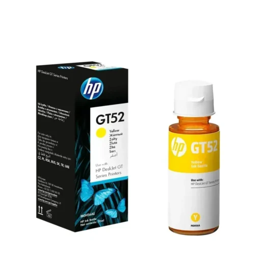 Botella de Tinta HP GT52 Amarillo Original () M0H56AL img-1