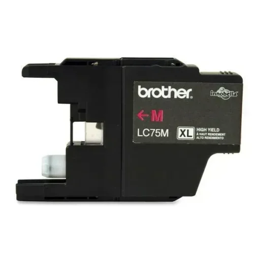 Brother Cartridge Alto Rendimiento Magenta Original Cartucho De Tinta Para LC-75M img-1